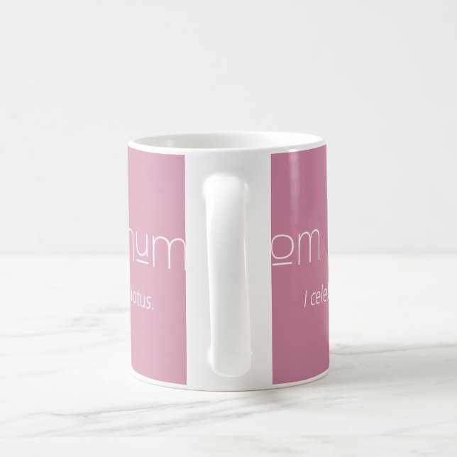 Tasse d'incantation de bourdonnement de Padme de (Poignée)
