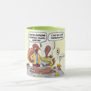 Tasse Dîner Turquie Thankesgiving