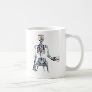 Tasse d'infirmière de poste de nuit