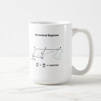 Tasse d'ingénieur mécanicien