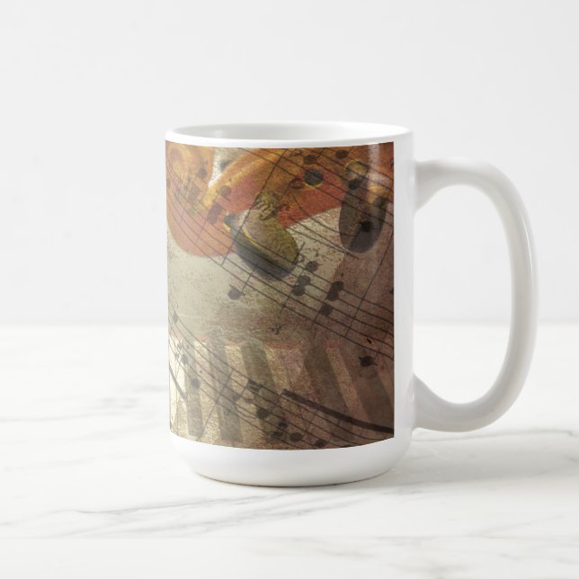 Tasse d'instrument de musique (Droite)