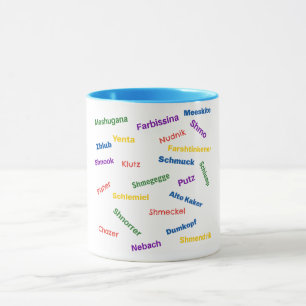 Tasse d'insultes en yiddish