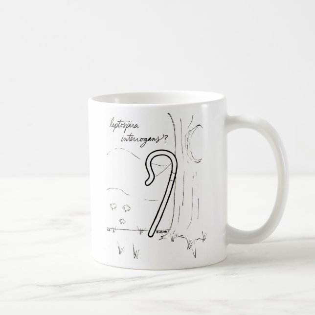 Tasse d'Interrogans de leptospira (Droite)