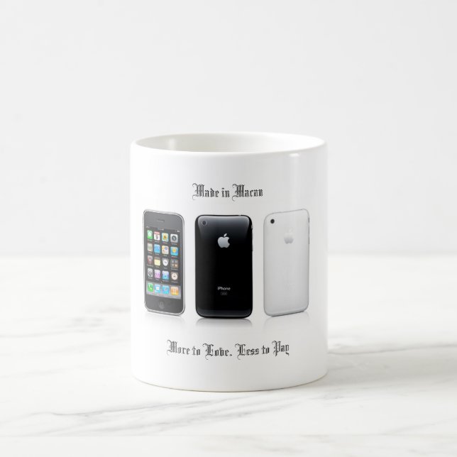 Tasse d'Iphone 3GS (Centre)