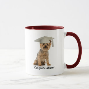 Tasse Diplôme Yorkie Félicitations Yorkie