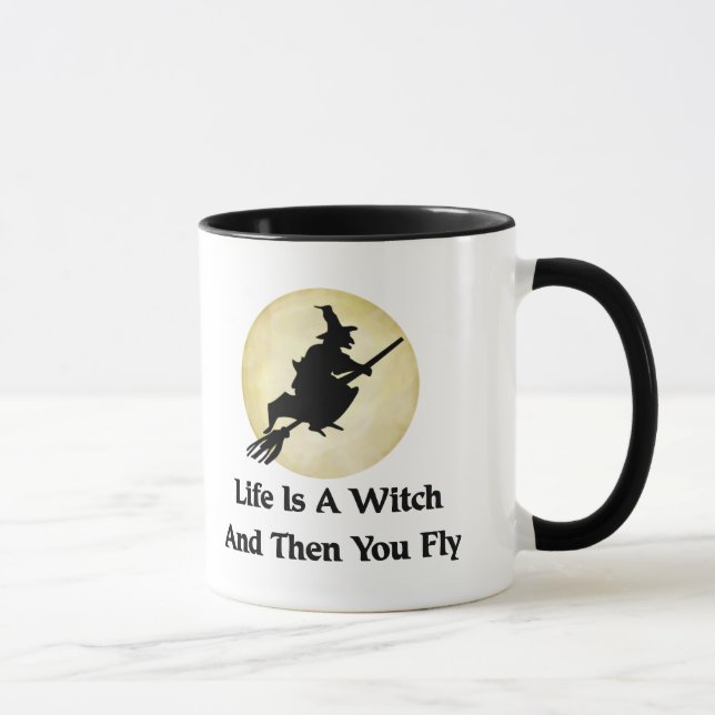 Tasse Dire classique de sorcière (Droite)