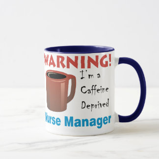 Tasse Directeur d'infirmière déshérité par caféine