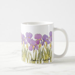 Tasse d'iris