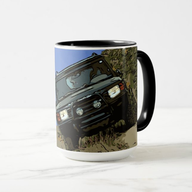 TASSE DISCO AVEC NATURE (Devant droit)