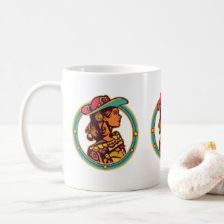 Tasse Disco Cowgirl – Vibes d'Automne Rétro Wester