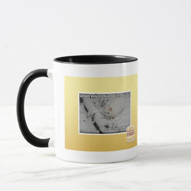 Tasse Discrétion Kitty 1 (Gauche)