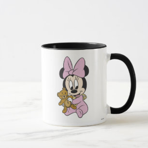 Tasse Disney Bébé Minnie Mouse avec ours en peluche