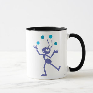 Tasse Disney jongle avec le flik de la vie d'un chien