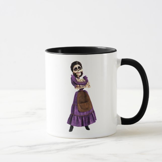 Tasse Disney Pixar Coco | Imelda | Grand-mère de squelet (Droite)