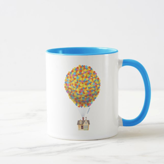 Tasse Disney Pixar UP | Balloon House Pastel (Droite)