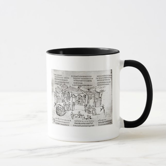 Tasse Diverses scènes illustrant un psaume (Droite)