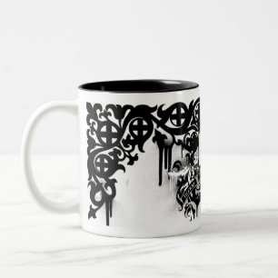 Tasse d'ivoire de la mort de sang d'Angelspit