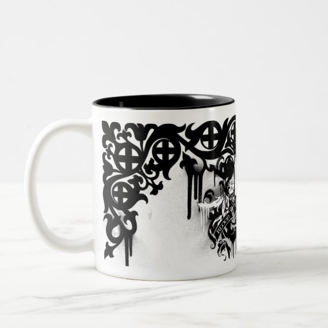 Tasse d'ivoire de la mort de sang d'Angelspit (Gauche)
