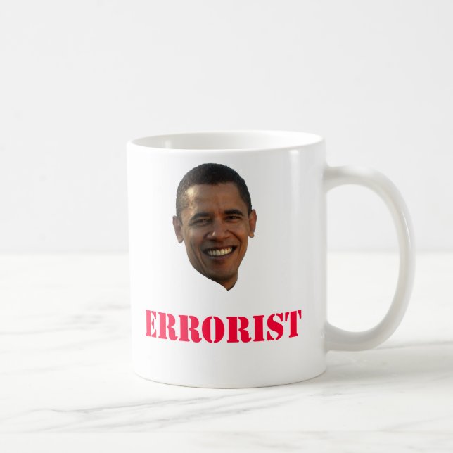 Tasse d'Obama Errorist (Droite)
