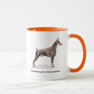 Tasse Doberman Pinscher