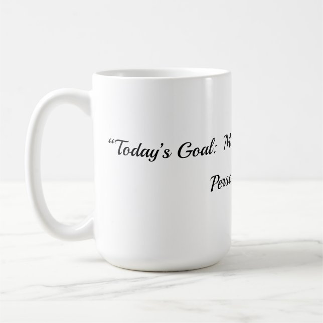 Tasse d'objectif du jour (Gauche)