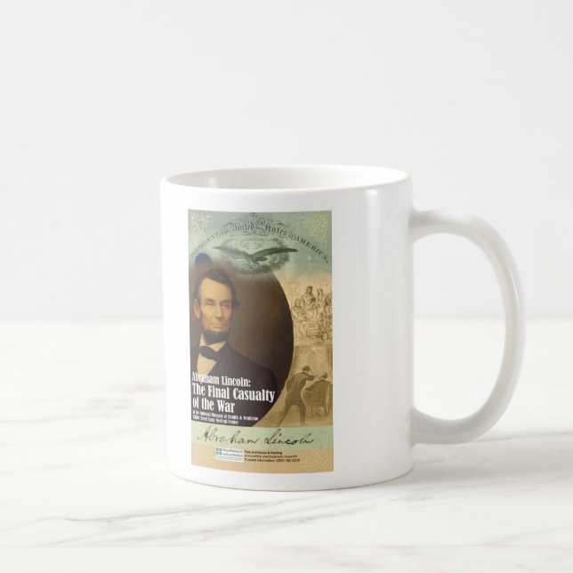 Tasse d'objet exposé d'Abraham Lincoln - (Droite)