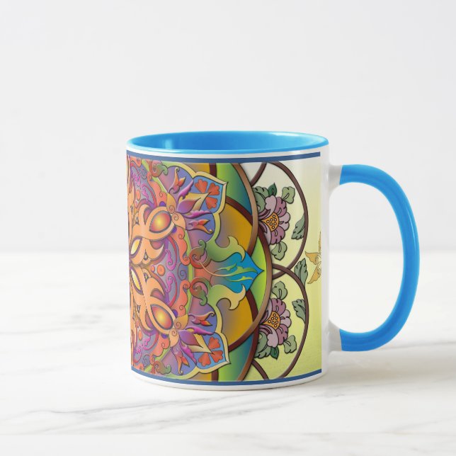 Tasse d'objets exotiques de mandala (Droite)