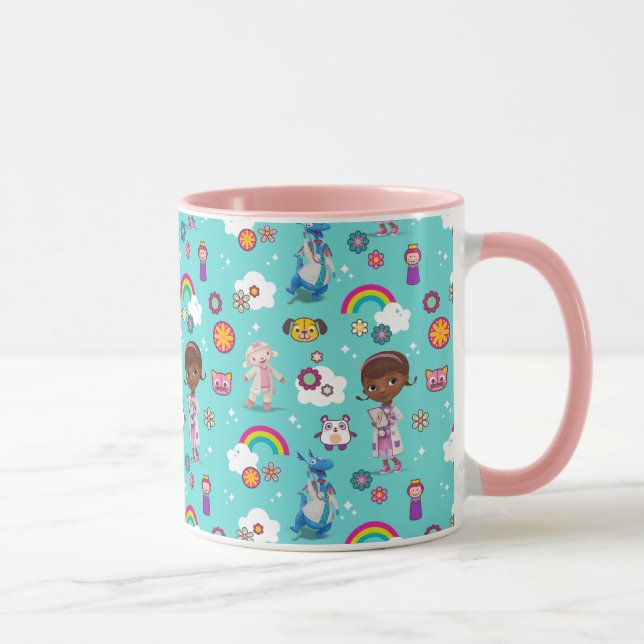 Tasse Doc McStuffins | Le Motif de l'équipe de soins (Droite)