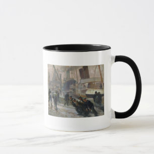 Tasse Dockers de Liverpool chez Dawn, 1903