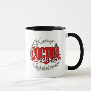 Tasse DOCTEUR de NOËL d'AUDIOLOGISTE d'AUDIOLOGIE