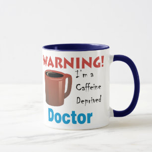 Tasse Docteur déshérité par caféine