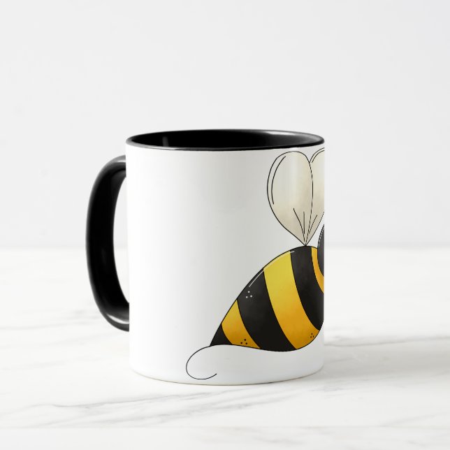 Tasse dodue d'abeille (Devant gauche)