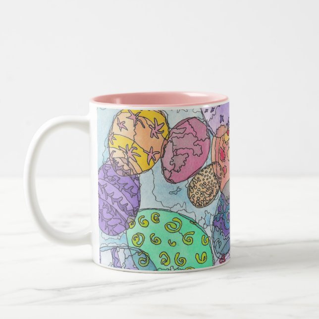 Tasse d'oeuf de pâques (Gauche)