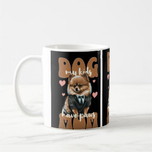 Tasse Dog Mom – Design Cœur & Patte – Amoureux de 