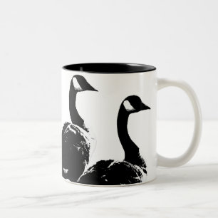 Tasse d'oie du Canada de tasse de café de tasse de