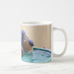 Tasse d'oiseau bleu