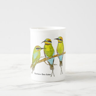 Tasse d'oiseau d'Abeille-Mangeur d'arc-en-ciel