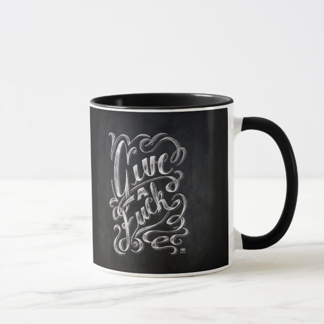 Tasse "Donnez un F…" citation (Droite)