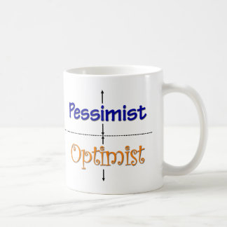 Tasse d'Optimiste-Pessimiste