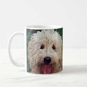 Tasse d'or de griffonnage