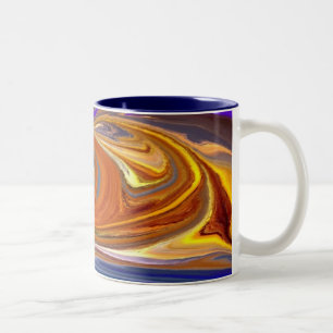 Tasse d'or de vagues