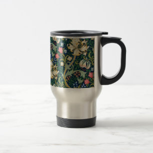 Tasse d'or de voyage de lis