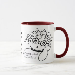 Tasse DotComplicated (TM) - elle fait des choses