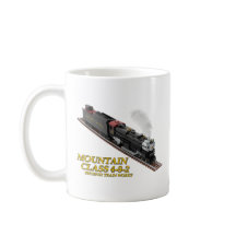 Tasse double face Locomotive Montagne 4-8-2