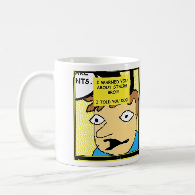 Tasse douce de Bro et de Hella Jeff (Gauche)
