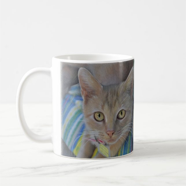 Tasse douce de chaton (Gauche)
