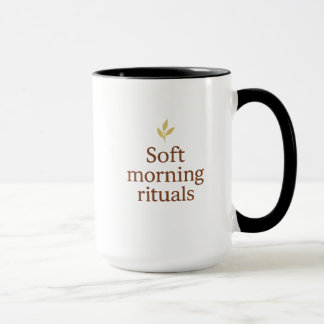 Tasse Douce Matinée – Coupe Minimaliste et Confort