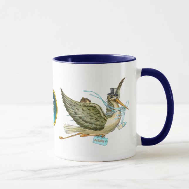 TASSE DOUCHE GARÇON STORK BÉBÉ (Droite)