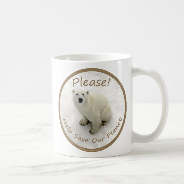 Tasse d'ours blanc (Droite)