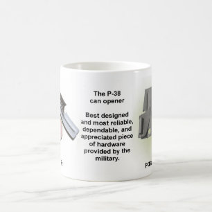 Tasse d'ouvreur de boîte P-38